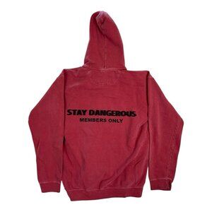 4 Hunnid Stay Dangerous Hoodie Sweatshirt Size Medium YG Rapper